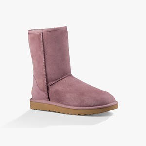 Ugg Classic Short II Women Classic Boots Pink (3965HJNSR)